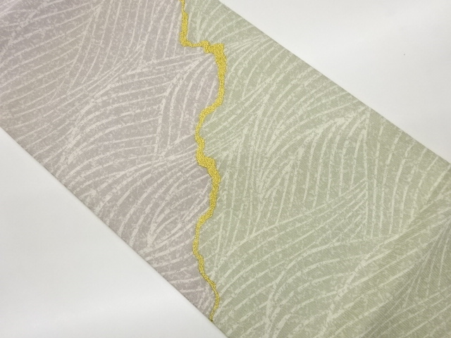 JAPANESE FUKURO OBI / KIN-TOSHI / WOVEN WAVE